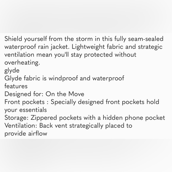 LULULEMON ladies waterproof rain/windbreaker Jacket - Picture 9 of 14